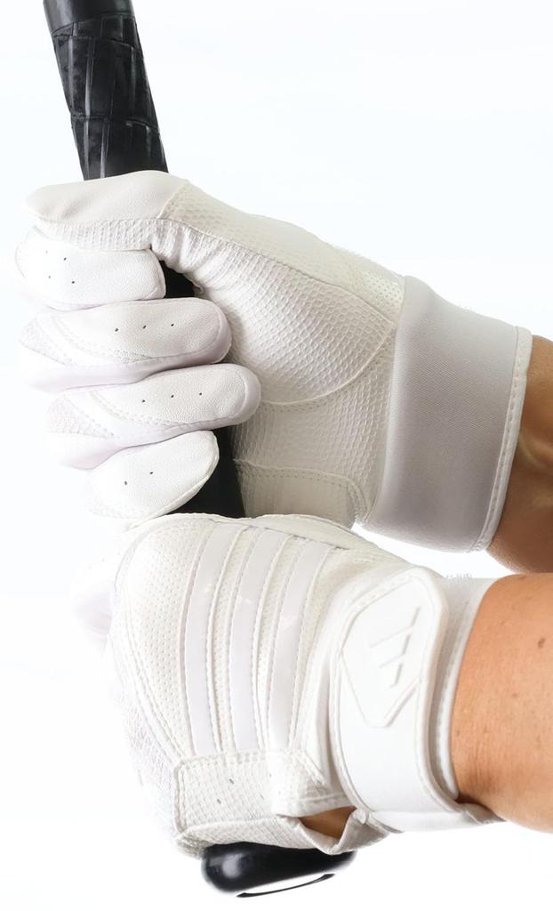 adidas Batting Gloves BASIC White S LBG405 Baseball/Softball