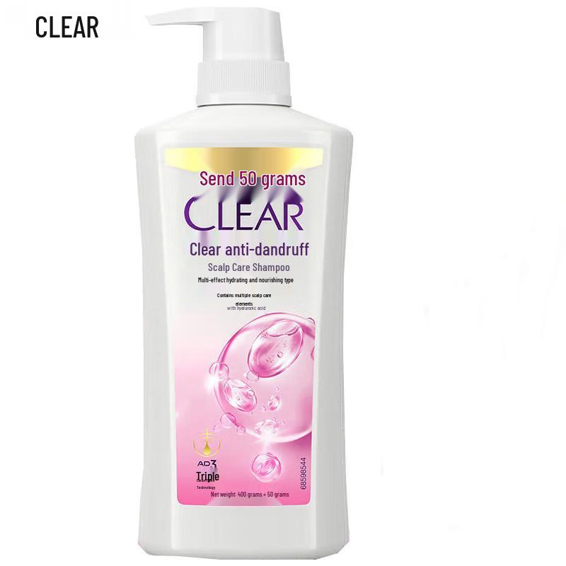 Clear Anti-Dandruff Scalp Care Shampoo - Hydrating & Nourishing