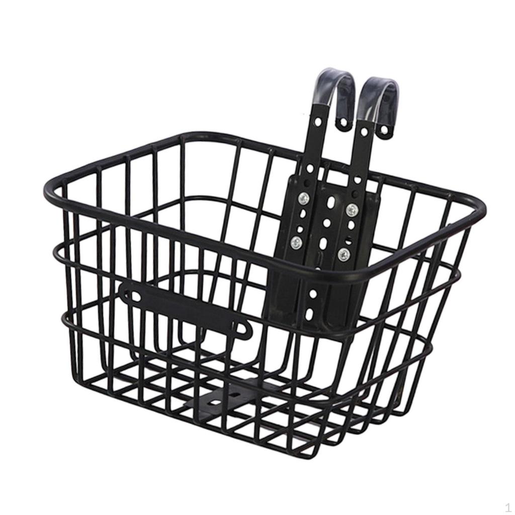 Bicycle Basket, Front Decor Accessory, Lightweight Portable Storage Handlebar Basket for Girls,