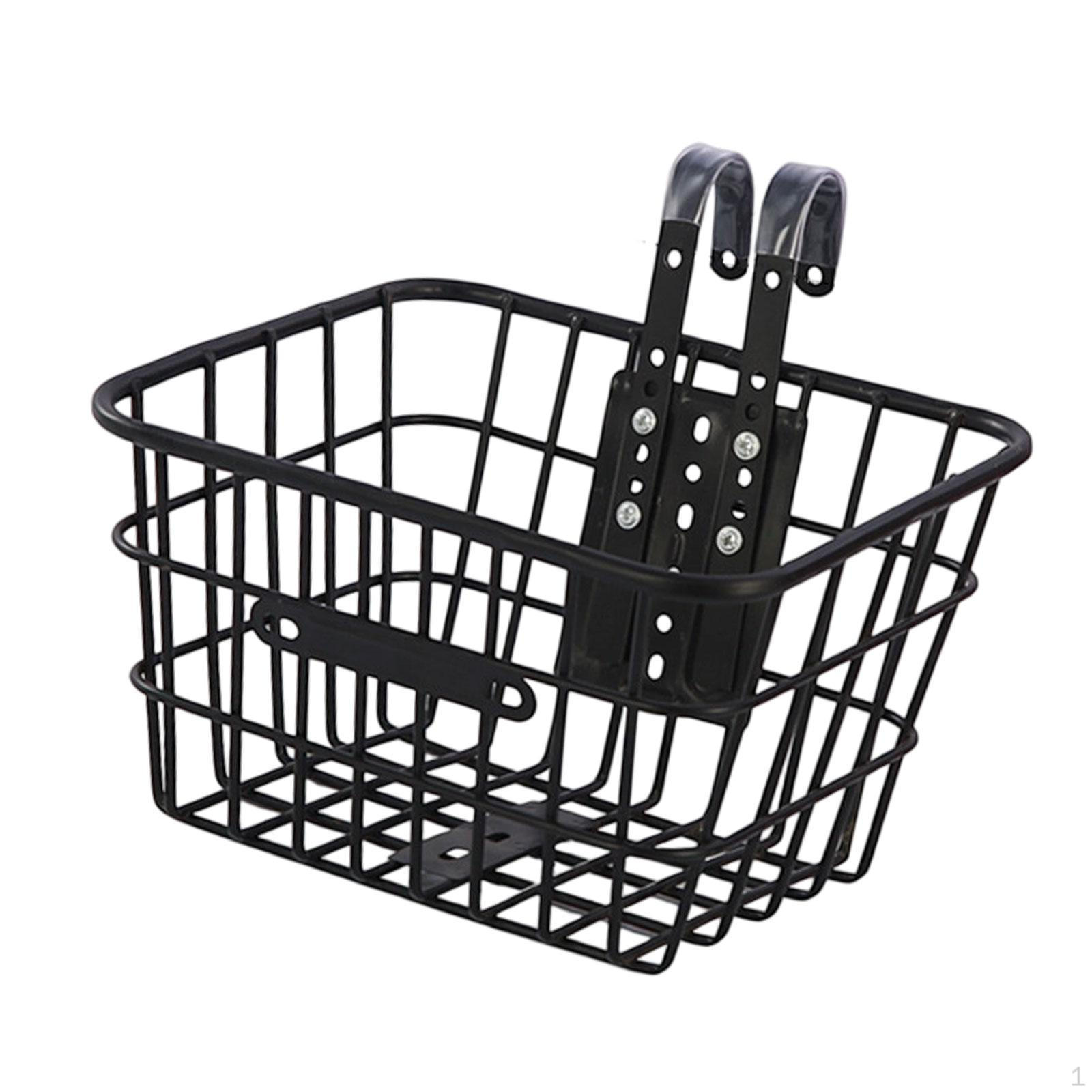 

Велосипедная корзина, Передний декоративный аксессуар, Легкая портативная корзина на руль для девочек, Without lid