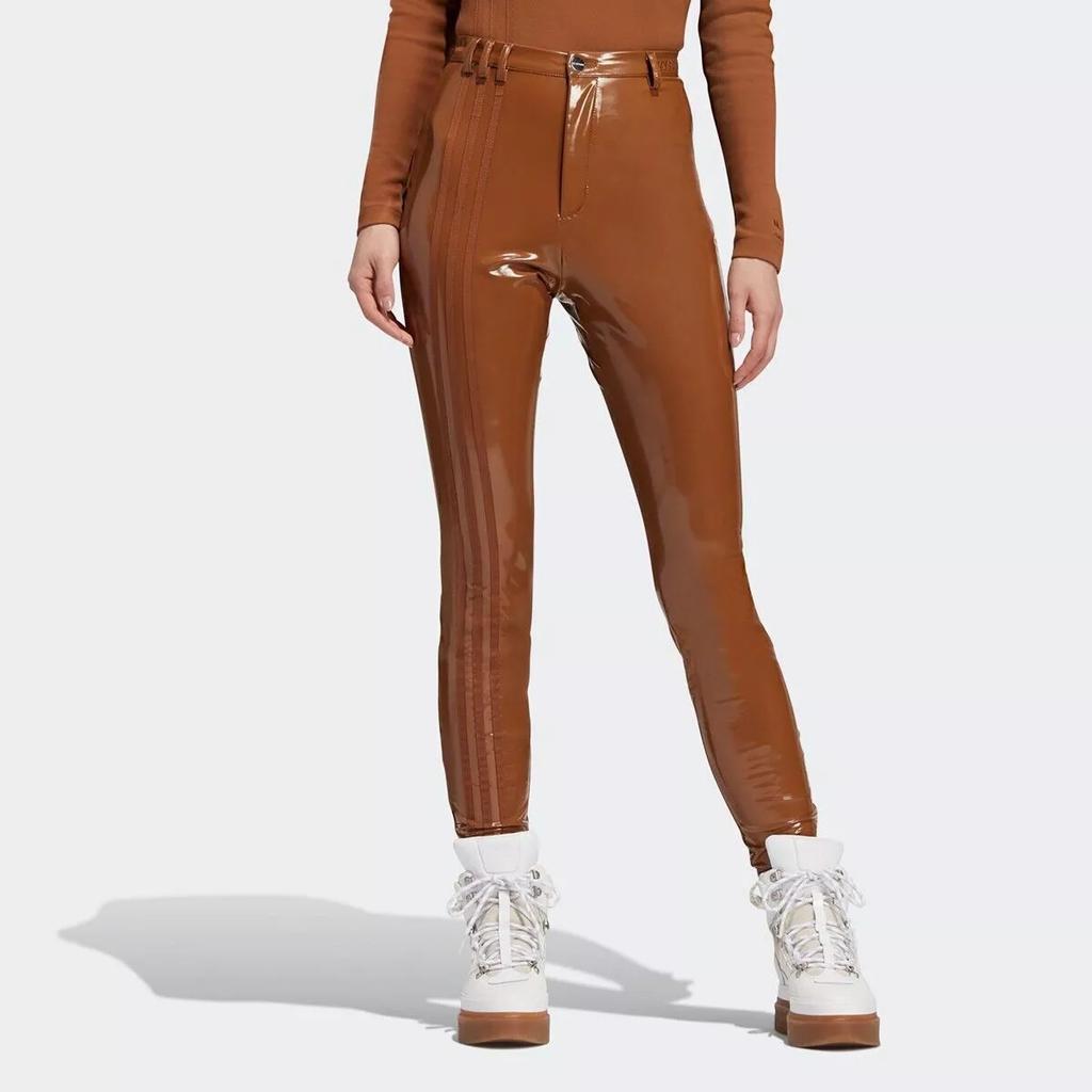 Adidas Originals x IVY PARK Leather Pants Women's Brown H18968