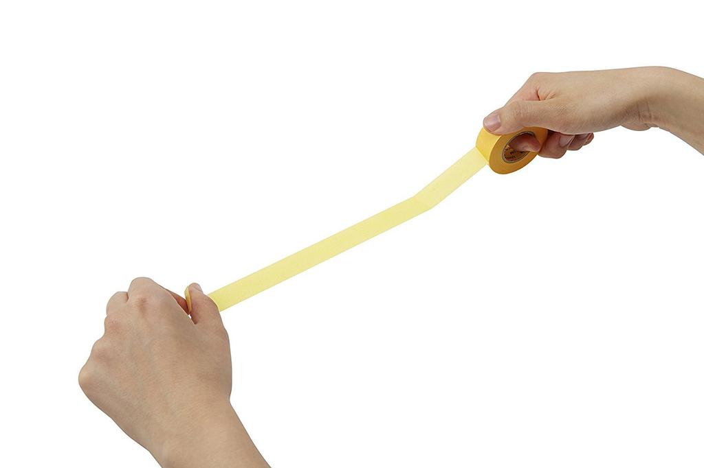 3M Scotch Painting Masking Tape Yellow 30mm X 18m M40J-30