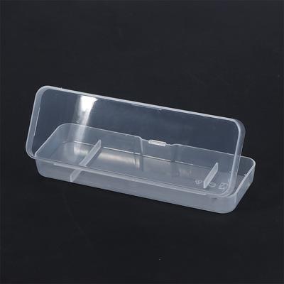 Portable Men'S Razor Case Shaving Machine Container Holder Shaver Box Transparent Plastic Razor Storage Box