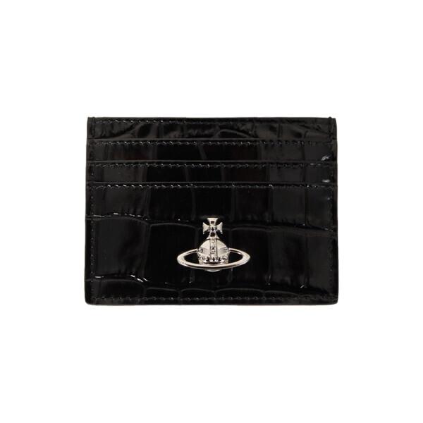 

Vivienne WeStwood Women S Crocodile Card Wallet N401 ONE SIZE