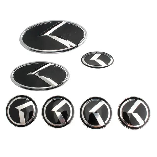 AANC1 7 piece set For Kia K5 K3 K2 K4 Sorento modified herringbone car stickers wheel logo modified universal accessories decal