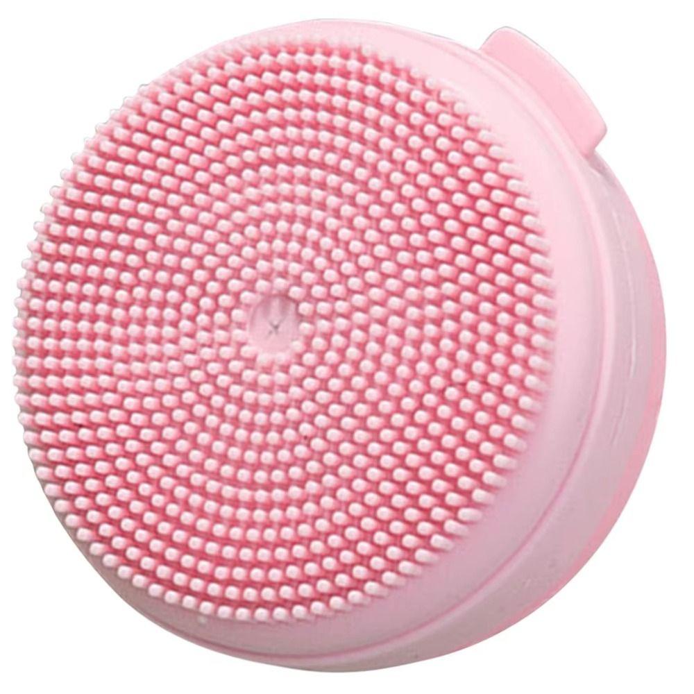 Hanging Rope Silicone Bathing Brush Massage Body Scrub Soap Box Shower Head Scrubber  Household