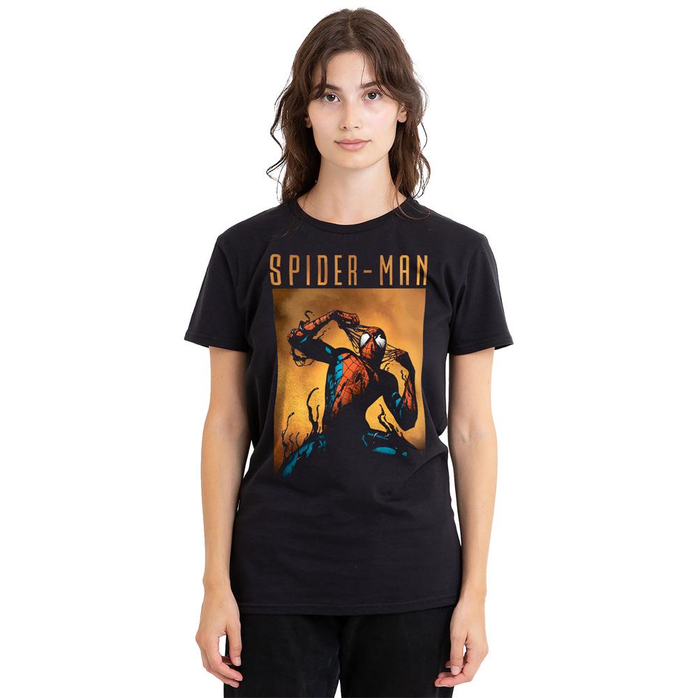 Spider-Man Unisex Adult Creeping Venom T-Shirt