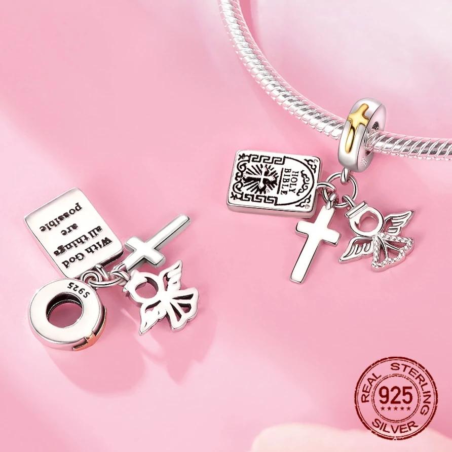 Copper Classic Purple Heart Shape Dragon Pegasus Butterfly Charms Beads Fit 3Mm Original Bracelet Diy Jewelry Gift