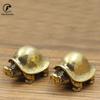 Heavy Brass Mini Turtle Figurines Tortoise Statue Home Desktop Ornament Office Decor Fish Tank Accessories Artificial Landscape