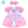 Clothes for Dolls Fits 43cm Toy New Born Doll american doll Fashion cotton jacket pink rose red white purple