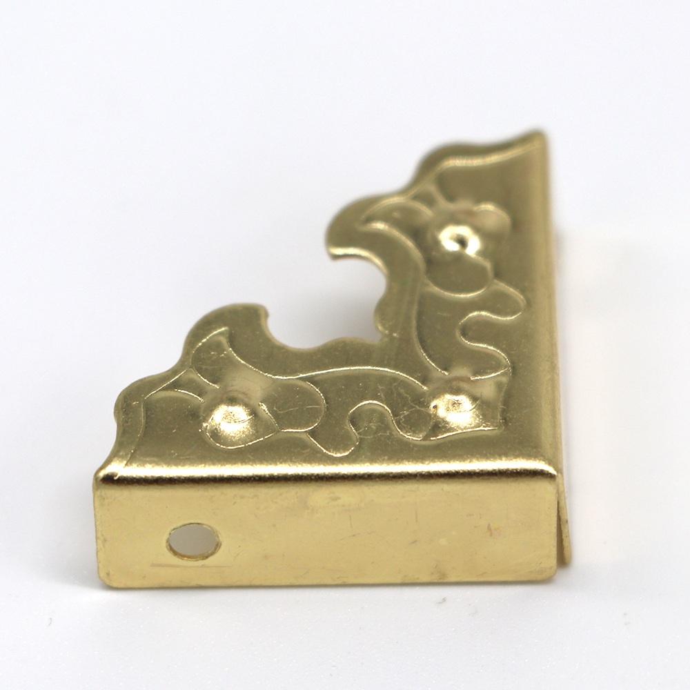 Jewelry Box Decorative Wooden Case Corner Brackets for Furniture Corner Protector Corner Foot