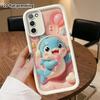 Phone Case: 2D flat design suitable for Samsung Galaxy A34 A35 M05 M06 S20 S22 S21 FE Plus 5G protective case, K-Singing Little Dolphin, perfect Chris