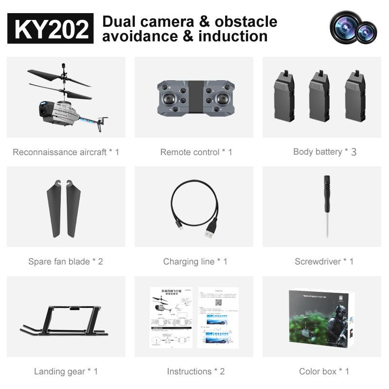 2022 New RC Helicopter With 4K Camera Mini Drone Gesture Sensing ESC Dron Rc Plane Quadrocopter Remote Control Toys For Kid Gift