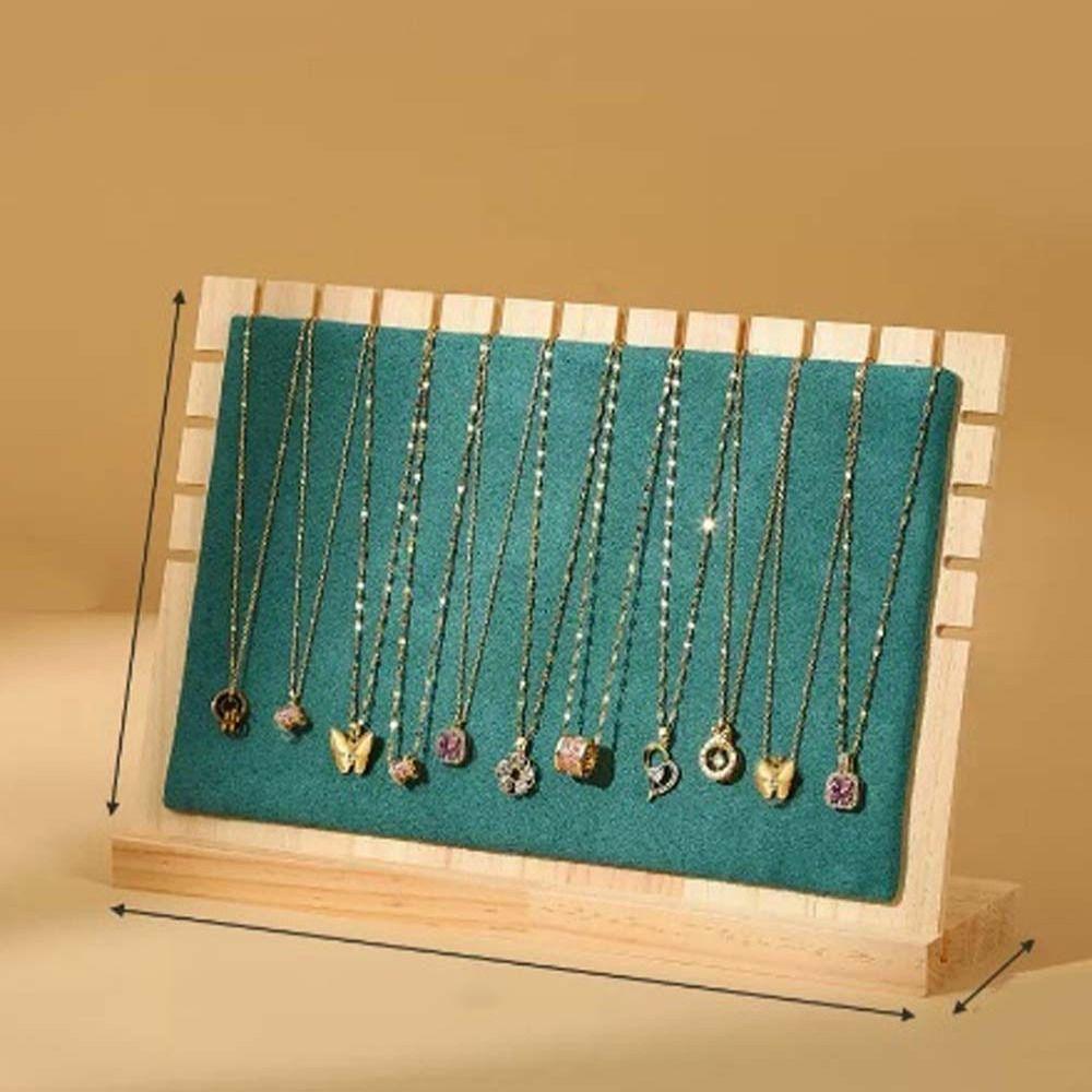 Necklace Holder Pendant Necklace Bracelet Solid Wooden Jewelry Organizers  Shop Decor