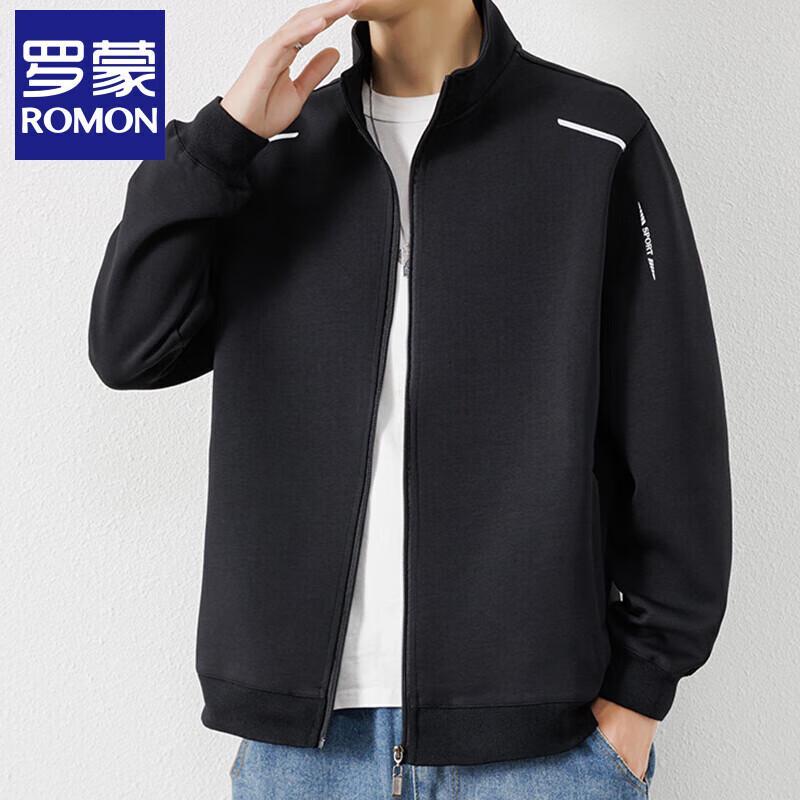 

Romon Men s Casual Stand Collar Jacket 3XL
