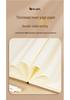 Personalized Bamboo Grain A5 Notebook with Magnetic Buckle - Thickened Pages and Logo Printing Available
