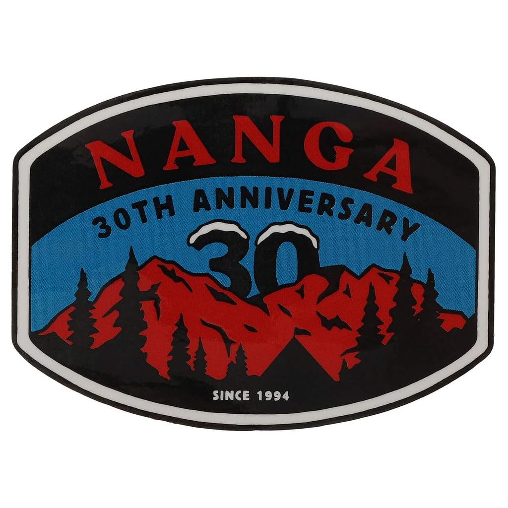 NANGA 30th Anniversary Sticker x (BLU RED)