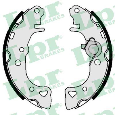 Lpr Brake Shoes Kit, Drum Brakes 04940 Rozmiar 001