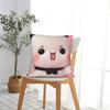 3D Print Kawaii Bubu & Dudu Pillow Cover Cute Funny Pillow Case For Sofa Couch Bed Living Room Comfy Pillowcases Gift