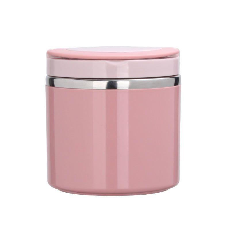 Multi-layer Insulated Stainless Steel Bento Lunch Box with Lid for Students & Office Workers