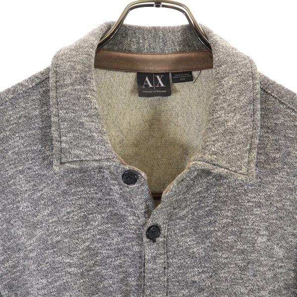 ARMANI EXCHANGE Shirt jacket M Gray Men's Used