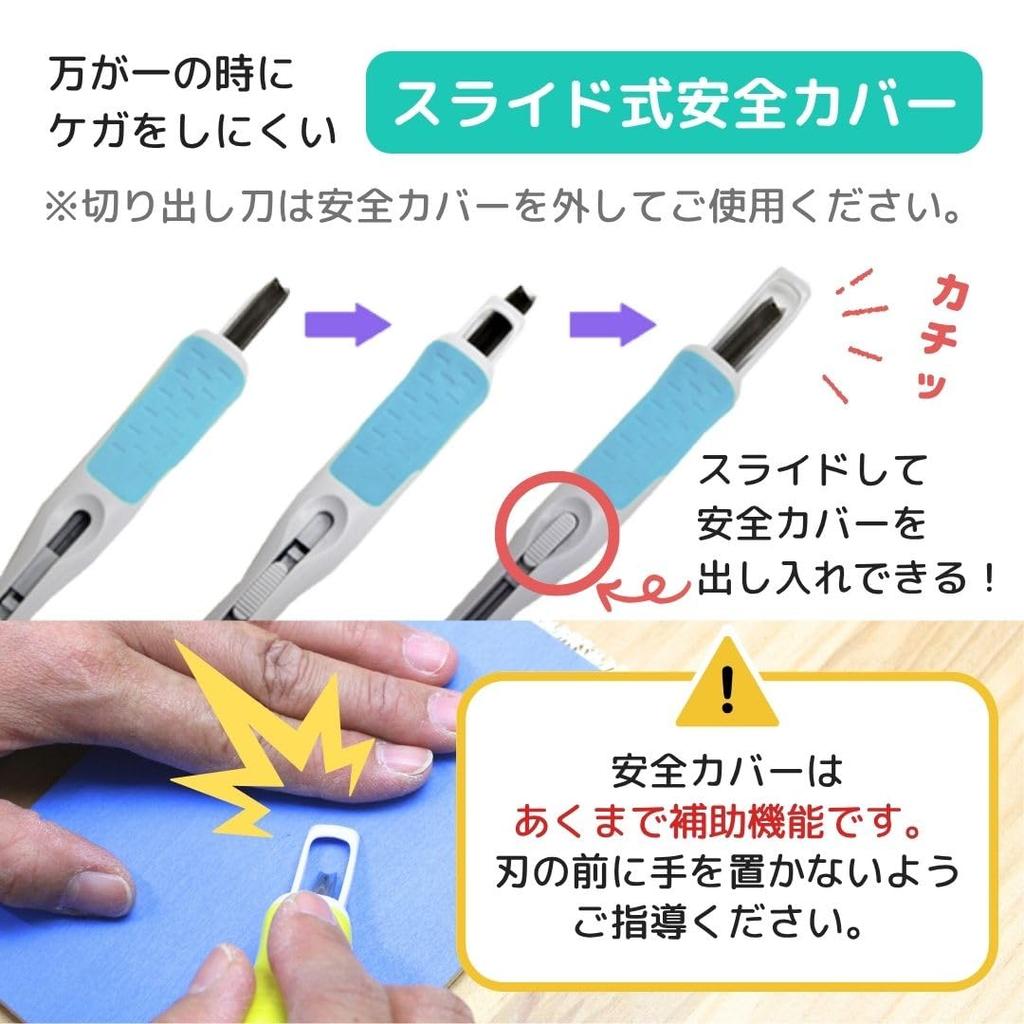 Carving Knife Set with Safety Sakura Grip Carving Knife SA Guard, (Left-Handed)