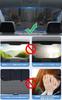GeTor Rear Window Sunshade Mesh Curtain for Suzuki Jimny Sun Blocker for Rear Car Sun Light Heat Car Interior Includes Storage Bag Suzuki Jimny JB23,
