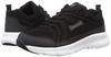 SPALDING JIN 3720 Walking Shoes, Wide, Lightweight, Men's 6E, Women's 5E, Black, Size 22.5 Cm