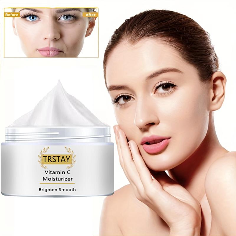 Vitamin C Brightening Moisturizing Cream To Brighten Skin Tone, Firm Skin and Reduce Dullness