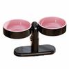 Rotatable Cat Food Water Bowl Suction Cup Type Cat Dog Dual-use Bowl  Dog Accessories