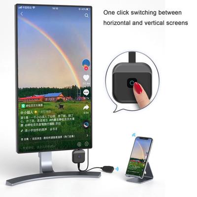 Kablosuz Ekran Adaptörü 2.4G HD Uyumlu Kolay Paylaşım Ağı Yüksek Performanslı WiFi Ekran Dongle