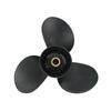 Outboard Propeller for Tohatsu/Mercury 9.9HP/15HP/20HP 9.25*10 Aluminum Alloy Propeller 3-Blade, 14 Spline