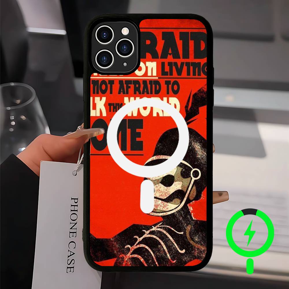 My Chemical Romance Rockband Magnetische Hülle Für IPhone 17 16 14 13 12 11 15 Pro Max Plus Kabelloses Laden Handyhülle