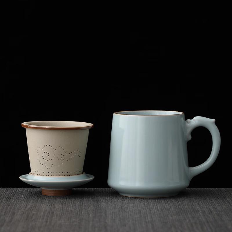 Tang Feng Ru Kiln Tea-Water Separation Office Cup