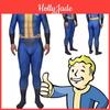 Pohodlný Spandex Fallout 4 Přeživší Cosplay Pro Nate Vault 111 Kombinéza Pro Dospělé