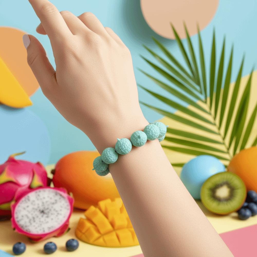Elastic Rope Summer Dopamine Wrist Jewelry Cartoon Y2K Beaded Bracelet  Best Friends Matching