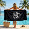 Asciugamano da Spiaggia Newcastle United Morbido Microfibra Asciugamano Estivo Asciugatura Rapida Assorbente per Spiaggia Piscina Viaggio