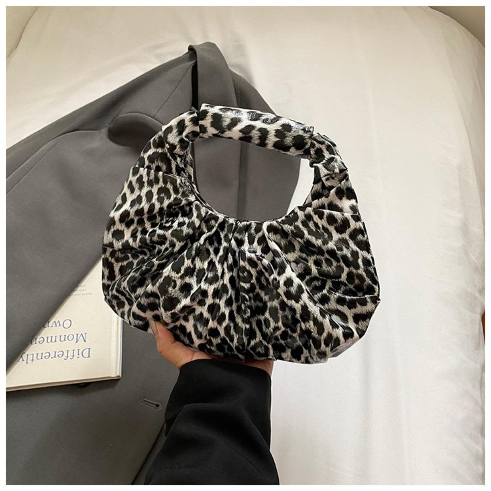 

Сумка из искусственной кожи Пу черная сумка подмышку модная сумка-полумесяц косметичка чёрный