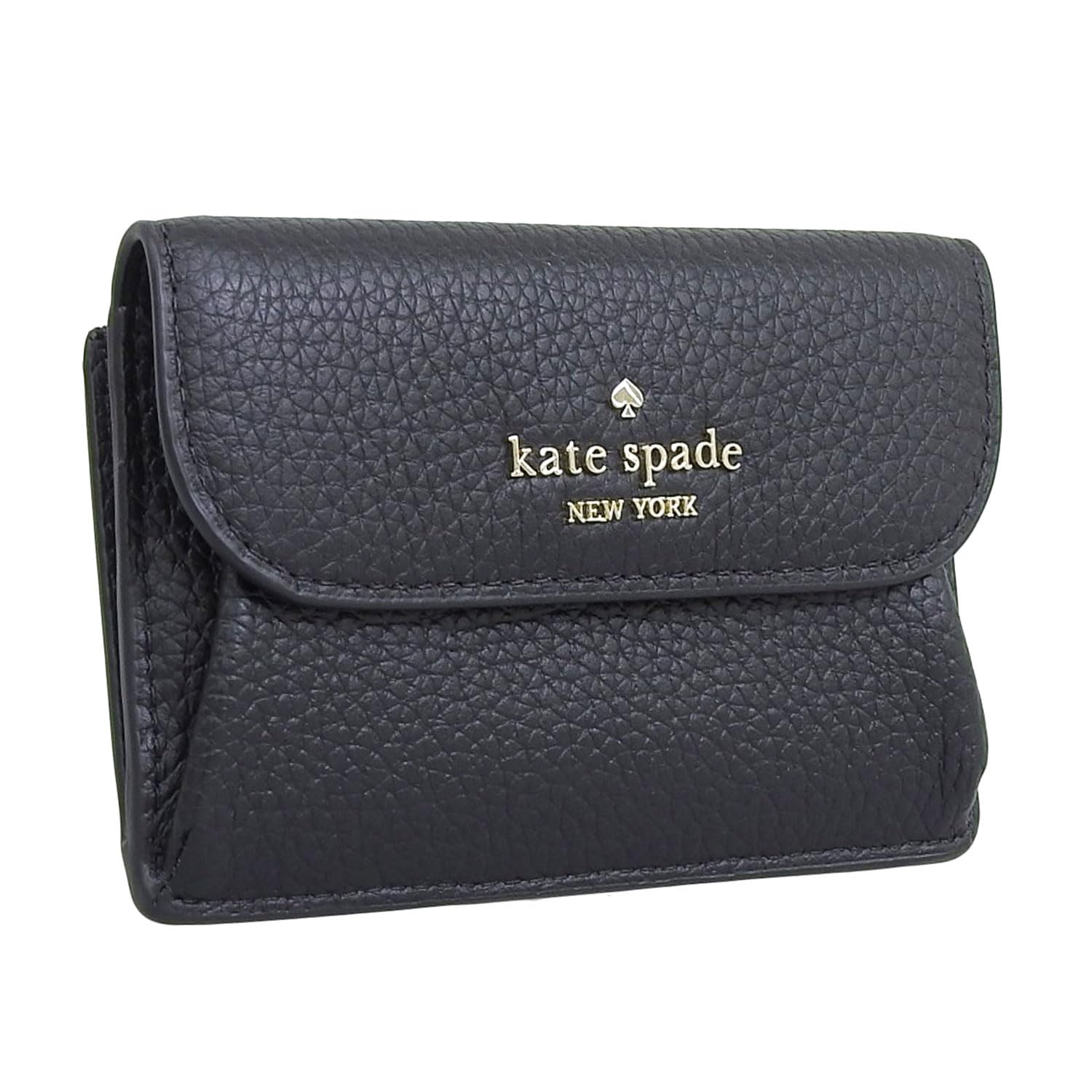 

Fragment Case Card Case Coin Purse Outlet Coin Case Brand Leather KA574 Dumpling Small [Kate Spade] Women s (Black) [Used] чорний