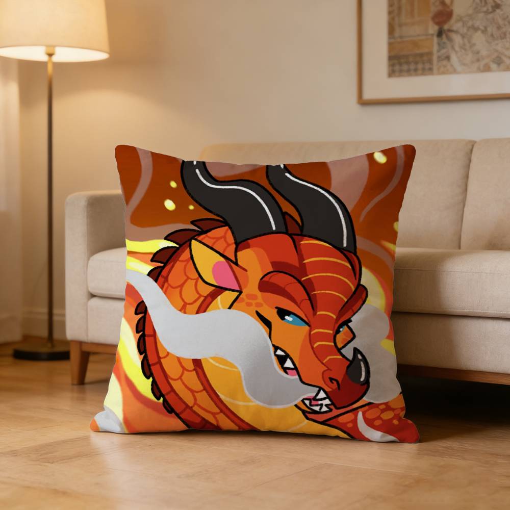 WWings of FFire Dragon Pillow Case Pattern Printed Pillowcase For Living Room Sofa Cushion Cover