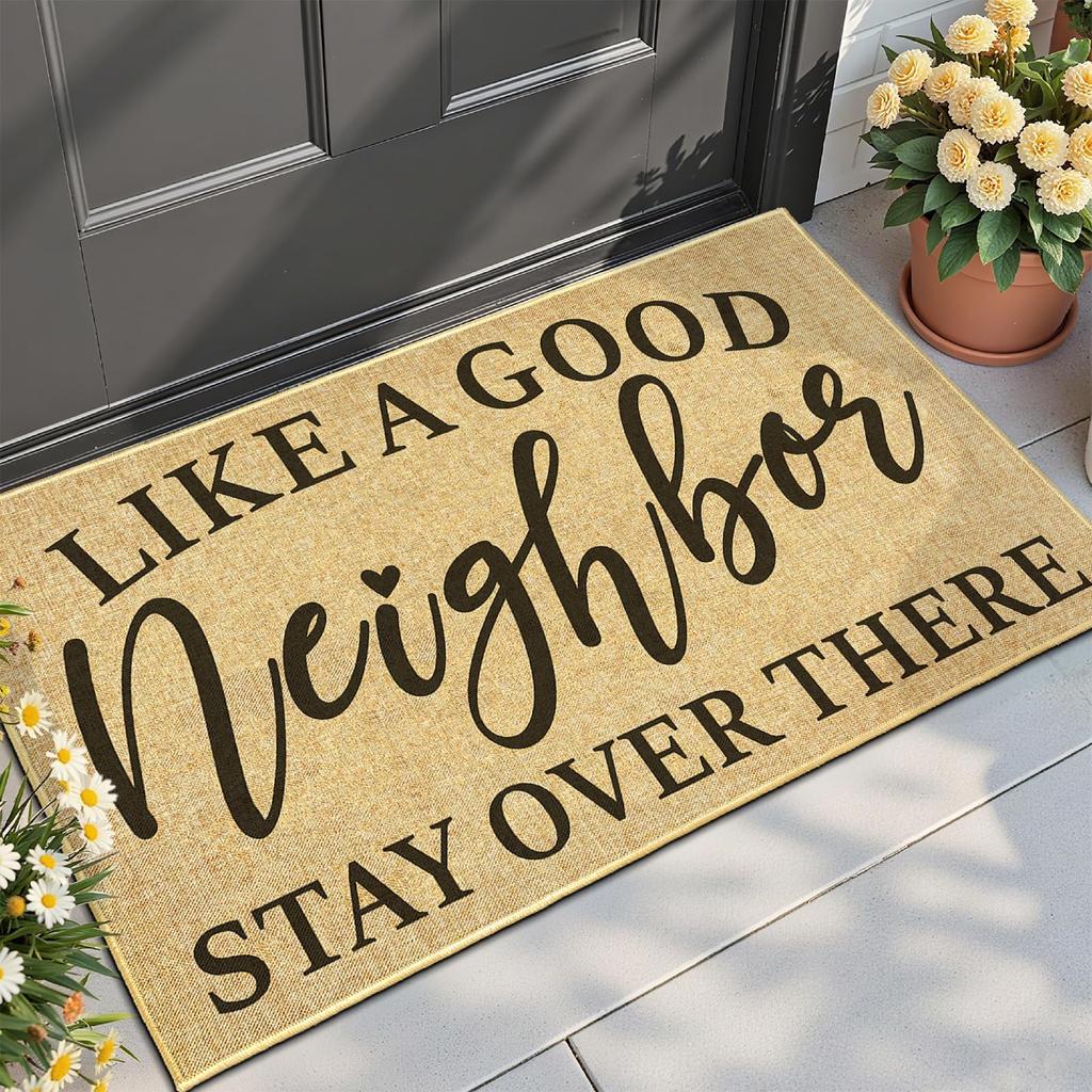Welcome Door Mat Carpet Rug Home Decoration Entrance Holiday Quote Print Non-Slip Floor Mat Welcome Mat Home Door Mat Rug
