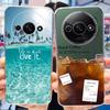 For Xiaomi Redmi A3 Case RedmiA3 A 3 4G 2024 Elegant Printing Soft Silicone Clear TPU Slim Phone Back Cover