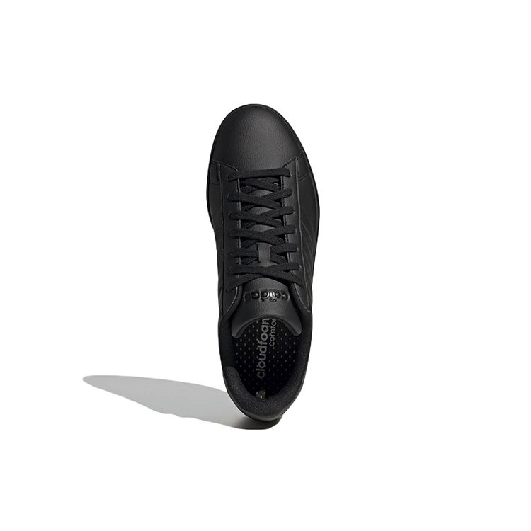 Adidas Grand Court Core Black Unisex Sneakers Cloud-White GW9198