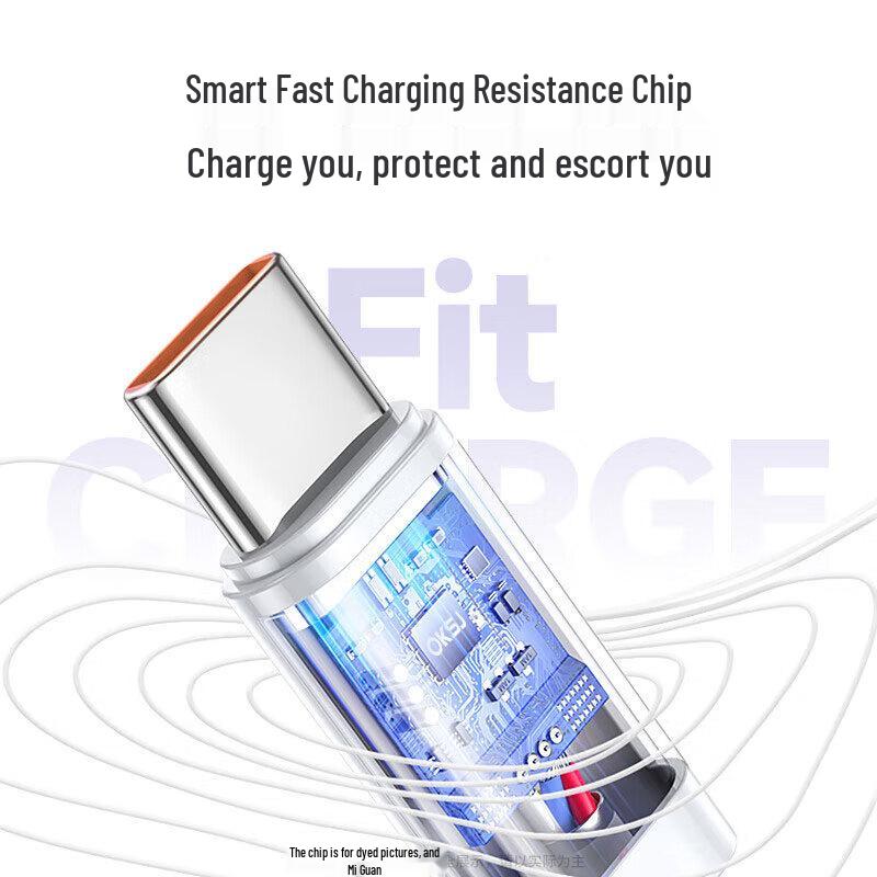 OKSJ 100W 6A Fast Charging Type-C Cable
