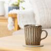 Marui Seito Shigaraki Ware Hechimon Mug, 330ml Capacity, White Glaze, White, 3-4430