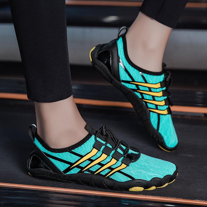 Schuhe Watten Strand Schuhe Tauchen Wasserski Schwimmen Fitness Radfahren Bergsteigen Fünf-Finger-Schuhe Rutschfest Wandern Outdoor