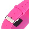 Led Pedometer Bracelet Step Counter Watch 12/24H Time Display Step Counter Watch Silicone Step Tracker Fitness Watch