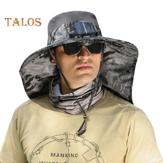 

Солнцезащитная шляпа с широкими полями и солнечной батареей, зарядка через USB, кепка-веник, солнцезащитный крем, охлаждающая шляпа для активного отдыха F