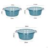 3 Paniers de Lavage Portables pour Évier Accessoires Multifonction Fournitures de Salle de Bain Légumes