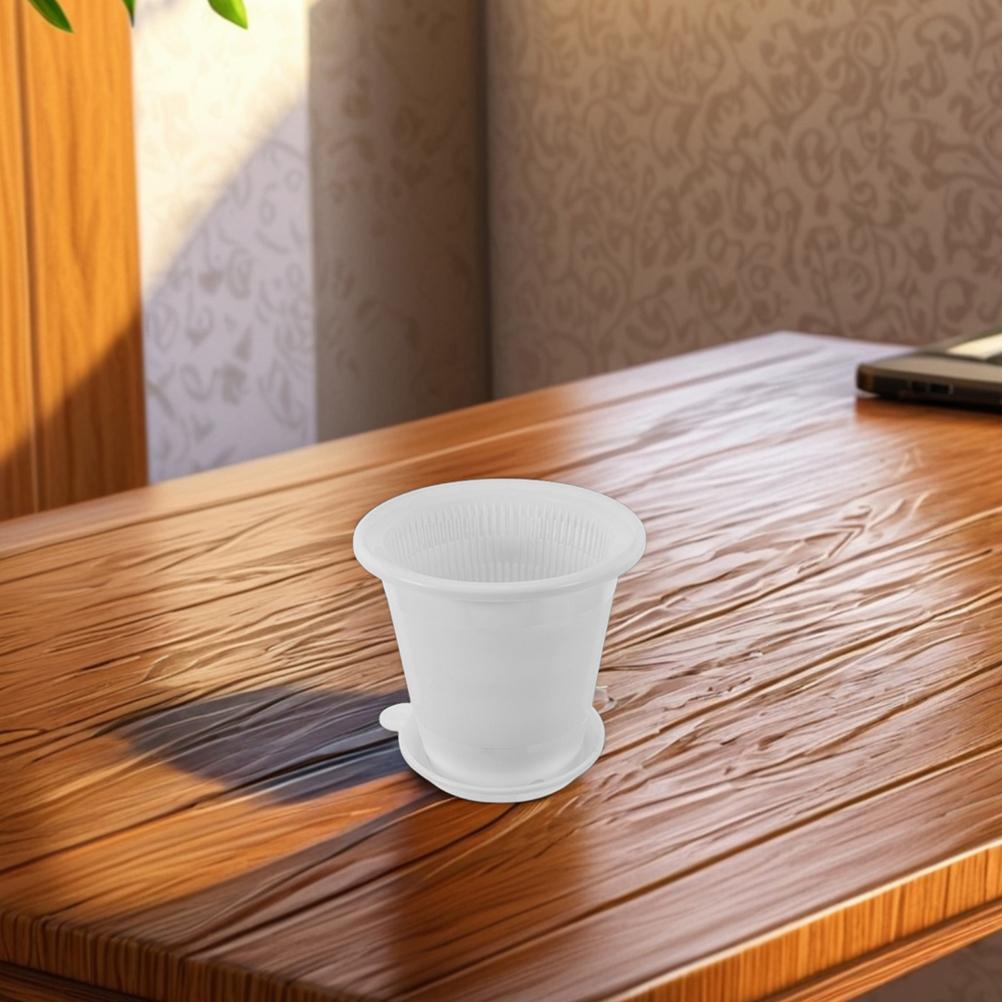 Plastic Orchid Pot Flower Pots with Drainage Hole Holes Planter Flowerpot Planters for Indoor Plants Cute